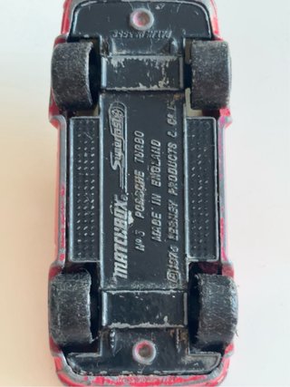 Matchbox Porsche Turbo 1982 Nº5