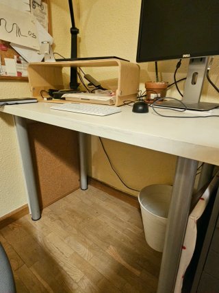 Mesa Escritorio IKEA LINNMON blanca