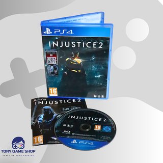 PS4 Injustice 2 DC Heroes CIB Completo Testato