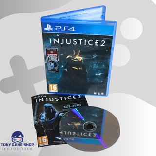 PS4 Injustice 2 DC Heroes CIB Completo Testato