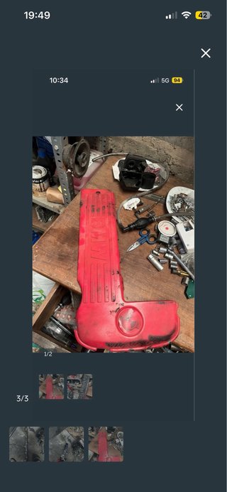 Tapa motor BMW E39 m57 6 cilindros