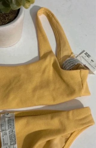 Bikini Oysho amarillo niña 8-9 años