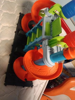Pista Hot Wheels Mega Tower Car Wash