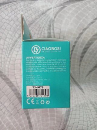 Alimentatore CIAOBOSI AC/DC TX-9179 12V-2A