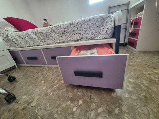 Cama nido con 4 cajones de diseño tienda muebles