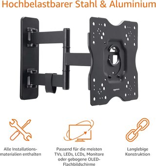 Soporte TV Amazon Basics 26-55 VESA