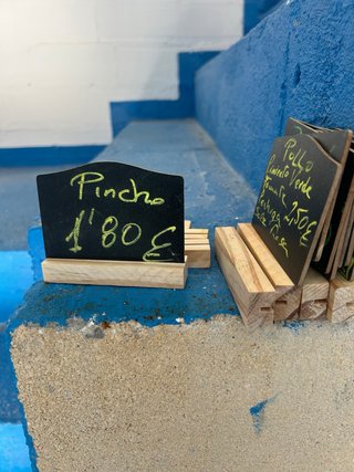Tablillas Hostelería Comida
