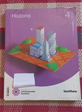Lote 3 libros 4 ESO - Biologia, Lengua e Historia