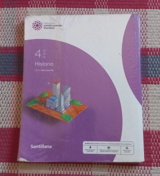 Lote 3 libros 4 ESO - Biologia, Lengua e Historia