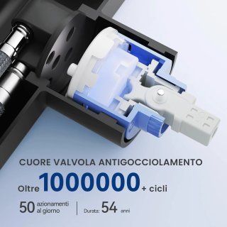 Rubinetto Cucina Nero Doccetta Estraibile