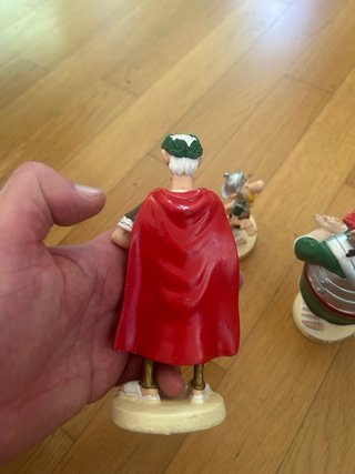 Set Figure Asterix Obelix Cesare Roma