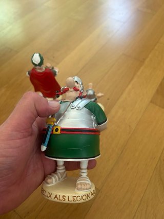 Set Figure Asterix Obelix Cesare Roma