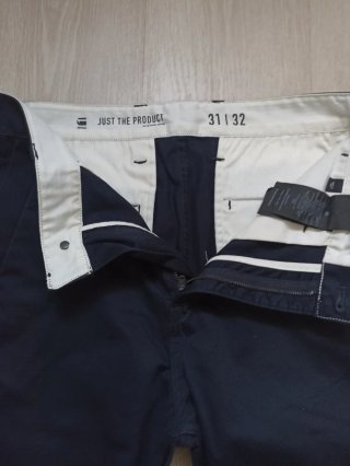 Chinos G-Star Slim Fit Azul Marino Talla M