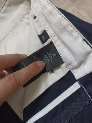Chinos G-Star Slim Fit Azul Marino Talla M