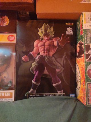 Caja vacía figura Dragon Ball Super King Clustar