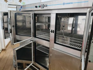 Nevera expositora industrial acero inoxidable