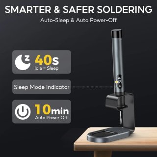 Saldatore cordless LCD