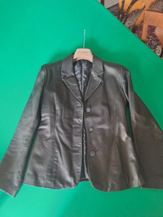 Giacca vera pelle donna Conbipel marrone