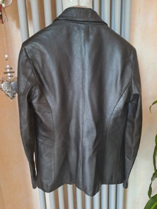 Giacca vera pelle donna Conbipel marrone