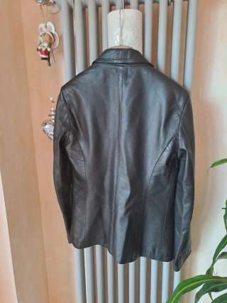Giacca vera pelle donna Conbipel marrone