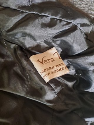 Giacca vera pelle donna Conbipel marrone