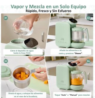 Chefhandy Procesador Alimentos Bebé 5 en 1