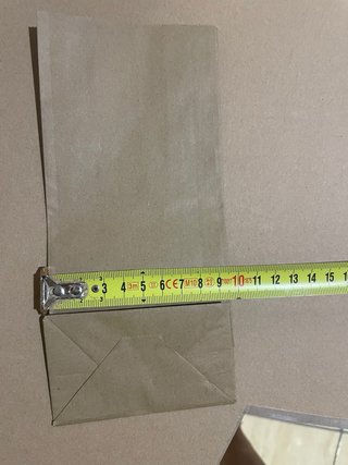 250 Bolsas Kraft Marrones