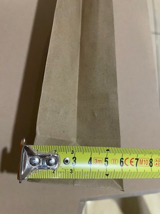 250 Bolsas Kraft Marrones