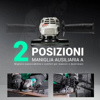 Smerigliatrice Angolare DCA 860W 125mm