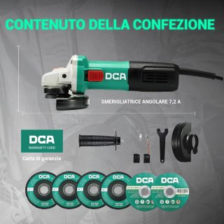 Smerigliatrice Angolare DCA 860W 125mm