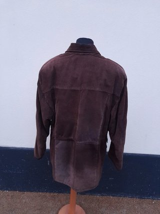 Cappotto vera pelle tg XL