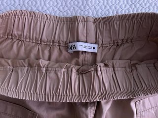 Bermuda larga beige