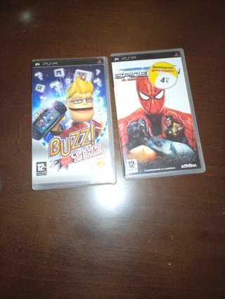 Juegos PSP: Buzz! Concurso de Bolsillo y Spider-Ma