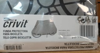 Funda protectora Crivit para bicicleta