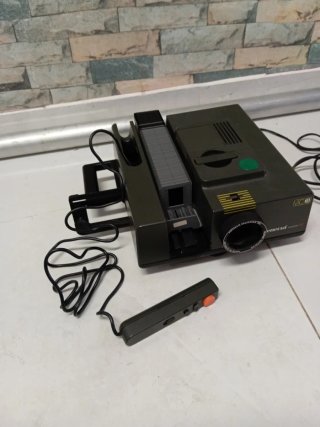 proyector de diapositivas vintage