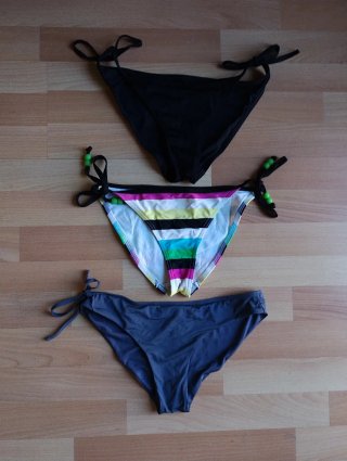 Bikinis de playa, juntos o por separado a 3€/pieza