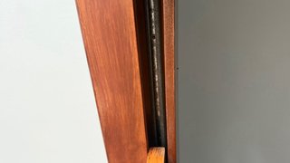 Puertas de madera con cristal