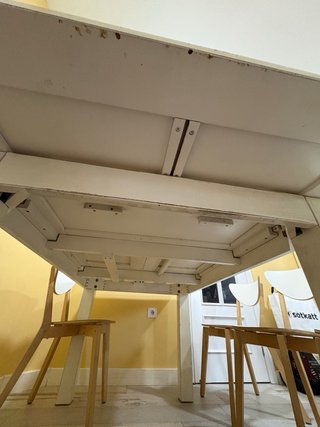 Mesa de comedor extensible Banak de madera