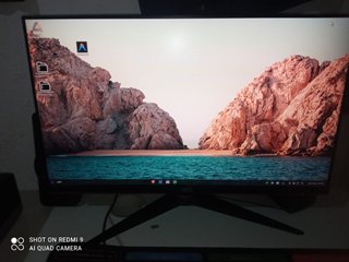 HP EliteDesk 800 G4 + Monitor AOC 24' 144Hz