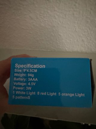 Luces LED de seguridad para coche