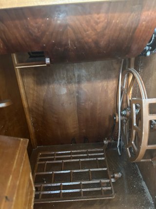 Máquina de coser antigua Alfa España