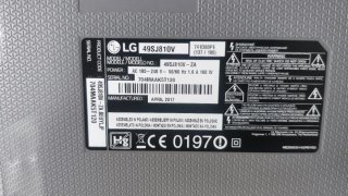 TV LG 49" Super UHD 4K Smart TV - modelo 49SJ810V