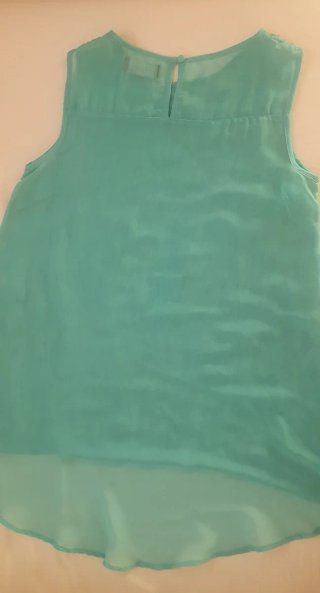 Blusa sin mangas con lentejuelas