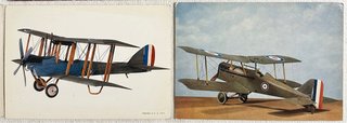 Lote 13 Postales Viejas Aviones WWI-II