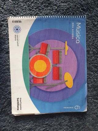 Libro Música Primaria 6 Nou Acords