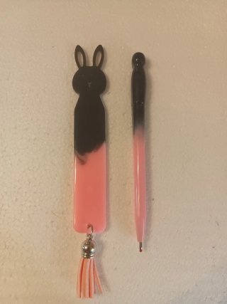 Set penna e segnalibro coniglietto