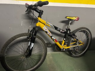 Bicicleta Infantil 24 Amarillo