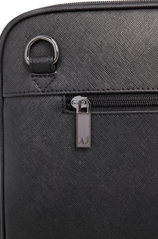 Mala Armani Jeans pele para portátil/documentos