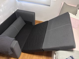 Sofá Cama Gris 2 Plazas