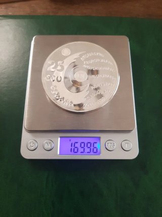 Moneda Plata 25 Ecus Madrid Cultura 1992